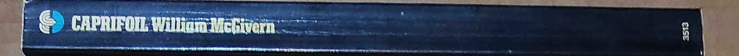 William McGivern  CAPRIFOIL spine of book image