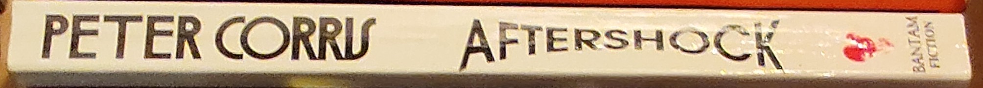 Peter Corris  AFTERSHOCK spine of book image