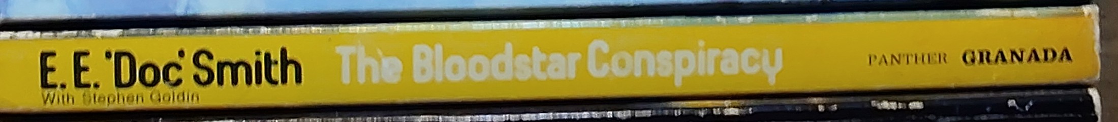E.E.'Doc' Smith  THE BLOODSTAR CONSPIRACY spine of book image