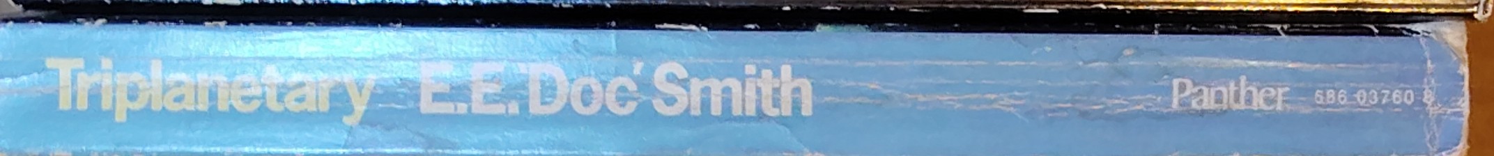 E.E.'Doc' Smith  TRIPLANETARY spine of book image
