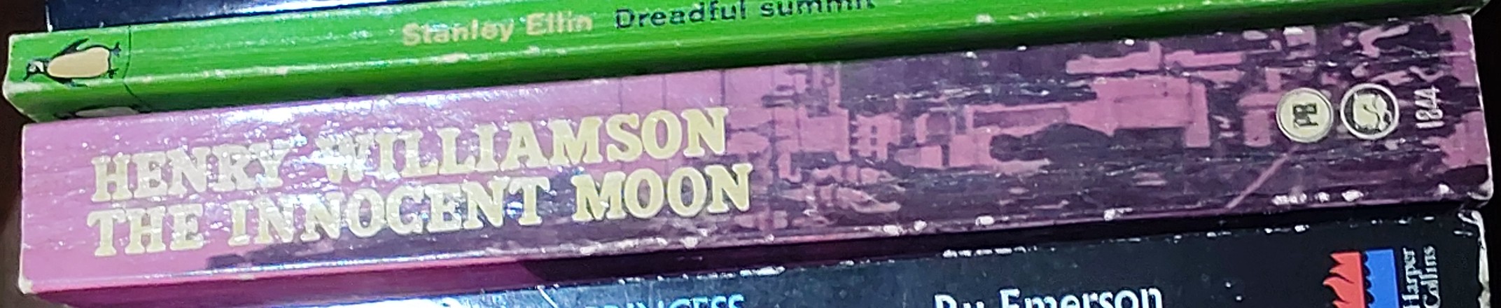Henry Williamson  THE INNOCENT MOON spine of book image