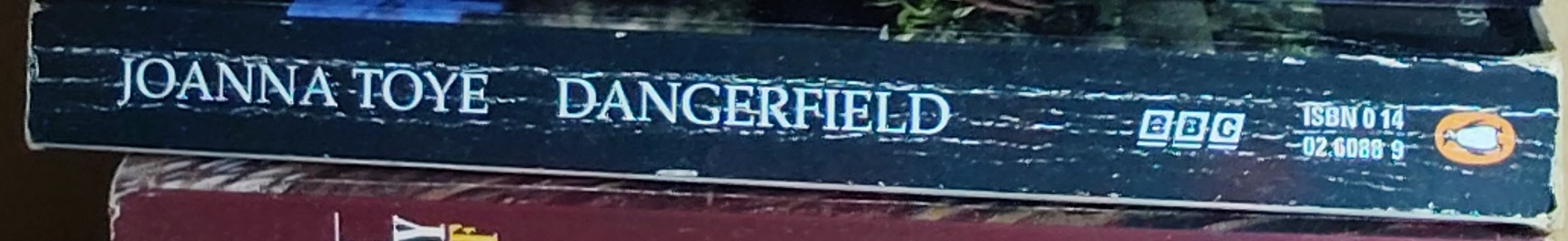 Joanna Toye  DANGERFIELD (Nigel Le Vaillant) spine of book image