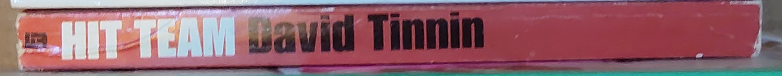 David Tinnin  HIT TEAM spine of book image
