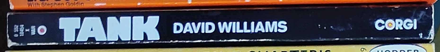 David Williams  TANK spine of book image