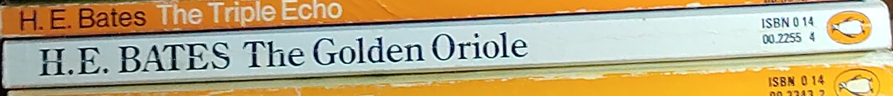H.E. Bates  THE GOLDEN ORIOLE spine of book image