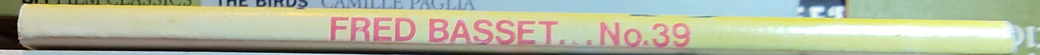 Alex Graham  FRED BASSET #39 spine of book image