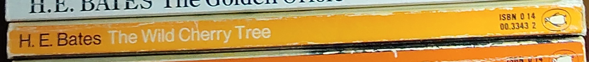 H.E. Bates  THE WILD CHERRY TREE spine of book image