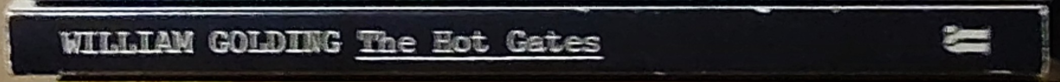 William Golding  THE HOT GATES spine of book image