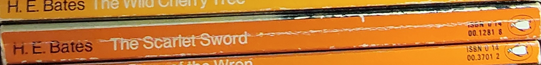 H.E. Bates  THE SCARLET SWORD spine of book image