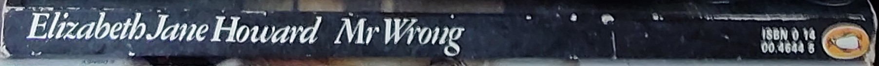 Elizabeth Jane Howard  MR WRONG spine of book image