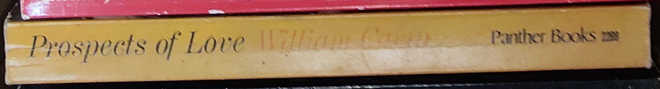 William Camp  PROSPECTS OF LOVE spine of book image