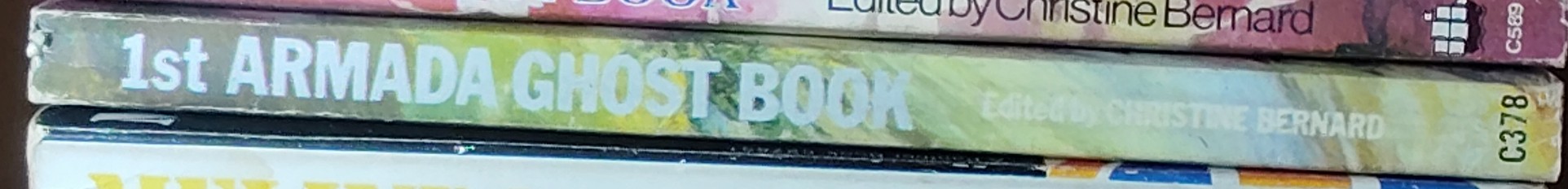 Mary Danby (edits) THE 1st ARMADA GHOST BOOK [FIRST] spine of book image