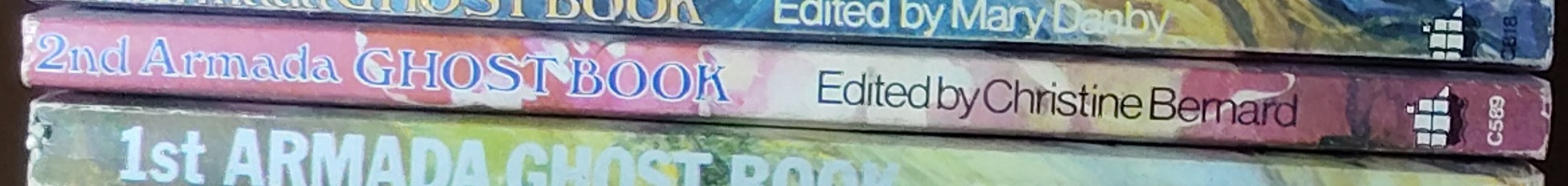 Mary Danby (edits) THE 2nd ARMADA GHOST BOOK [SECOND] spine of book image