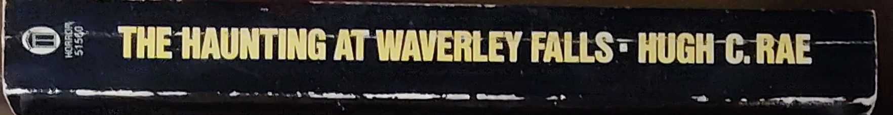 Hugh C. Rae  THE HAUNTING AT WAVERLEY FALLS spine of book image