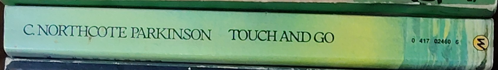 C. Northcote Parkinson  TOUCH & GO spine of book image