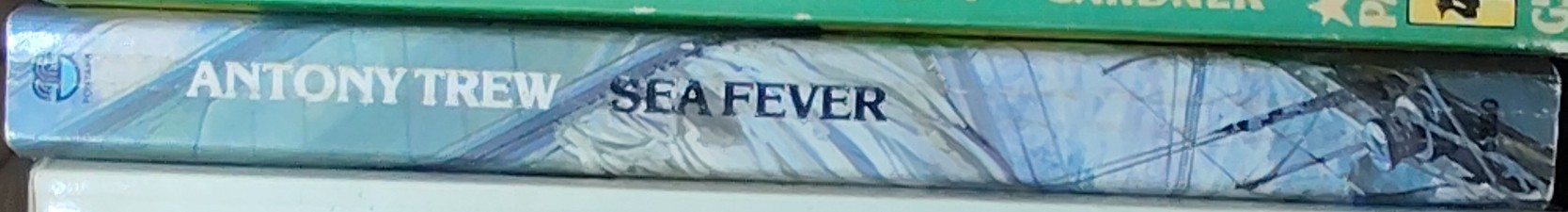 Antony Trew  SEA FEVER spine of book image