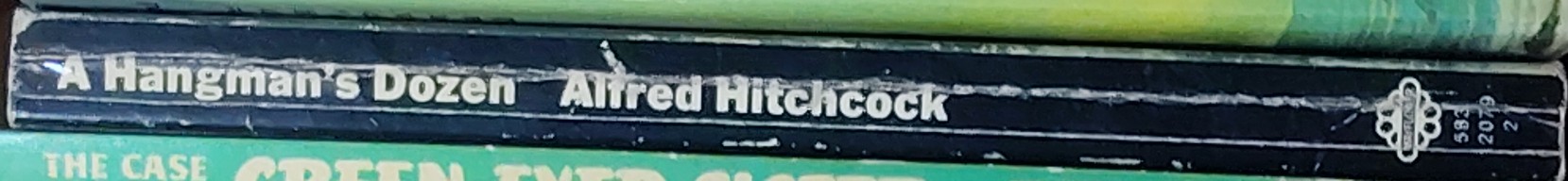 Alfred Hitchcock (presents) A HANGMAN'S DOZEN spine of book image