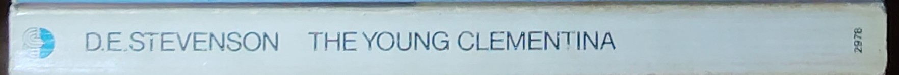 D.E. Stevenson  THE YOUNG CLEMENTINA spine of book image