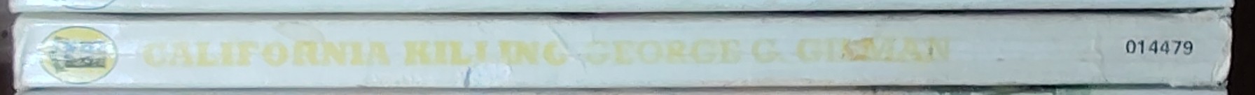 George G. Gilman  EDGE 7: CALIFORNIA KILLING spine of book image