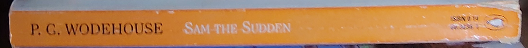 P.G. Wodehouse  SAM THE SUDDEN spine of book image