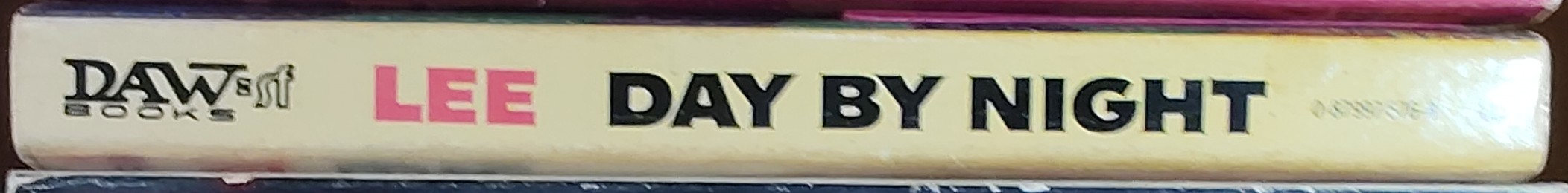 Tanith Lee  DAY BY NIGHT spine of book image