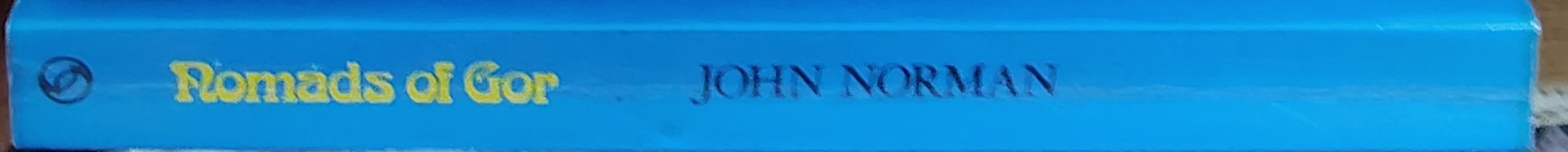 John Norman  NOMADS OF GOR spine of book image