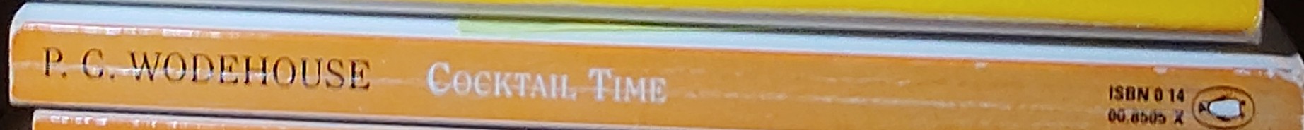 P.G. Wodehouse  COCKTAIL TIME spine of book image