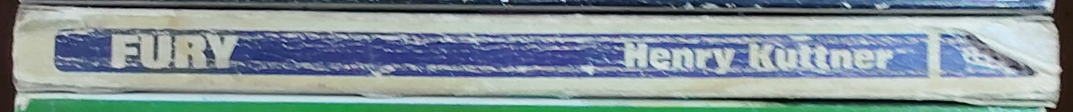 Henry Kuttner  FURY spine of book image