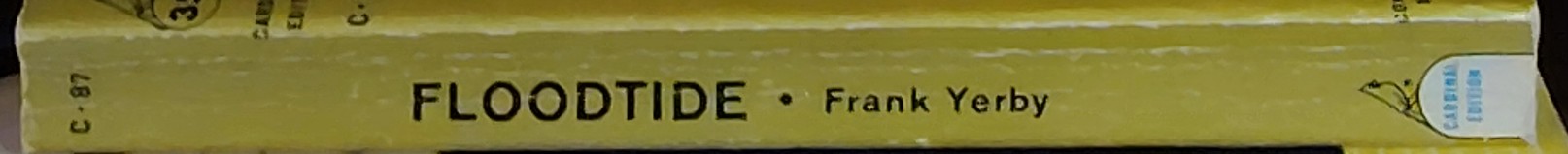 Frank Yerby  FLOODTIDE spine of book image