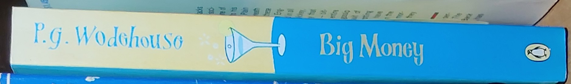 P.G. Wodehouse  BIG MONEY spine of book image