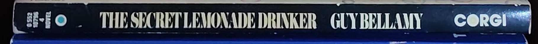 Guy Bellamy  THE SECRET LEMONADE DRINKER spine of book image