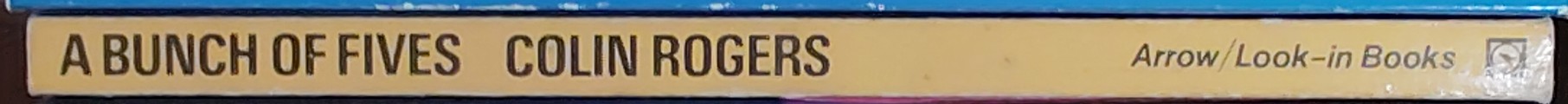 Colin Rogers  A BUNCH OF FIVES (ITV) spine of book image
