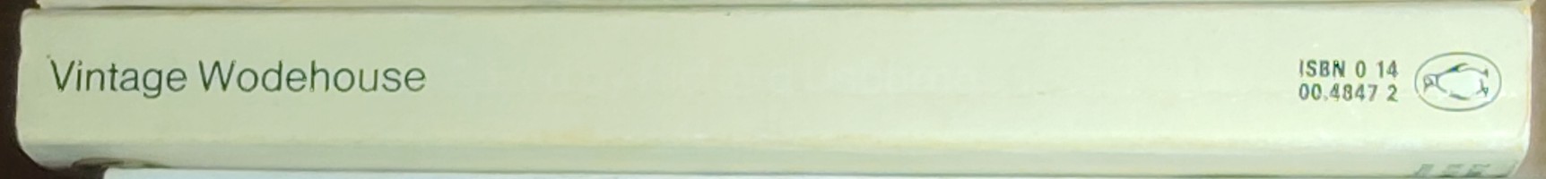 P.G. Wodehouse  VINTAGE WODEHOUSE spine of book image