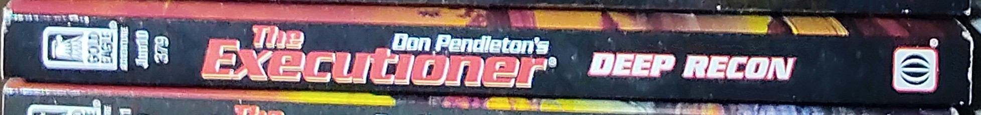 Don Pendleton  THE EXECUTIONER: DEEP RECON spine of book image