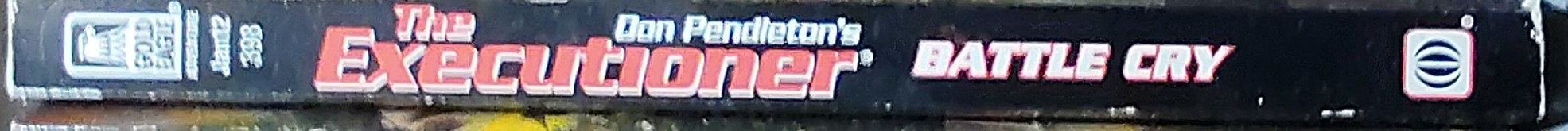 Don Pendleton  THE EXECUTIONER: BATTLE CRY spine of book image