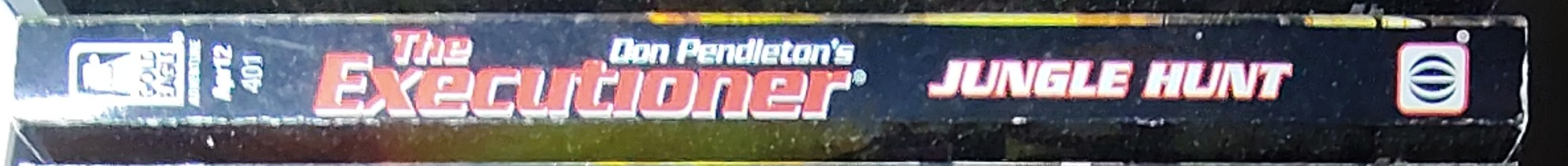 Don Pendleton  THE EXECUTIONER: JUNGLE HUNT spine of book image