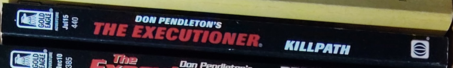 Don Pendleton  THE EXECUTIONER: KILLPATH spine of book image