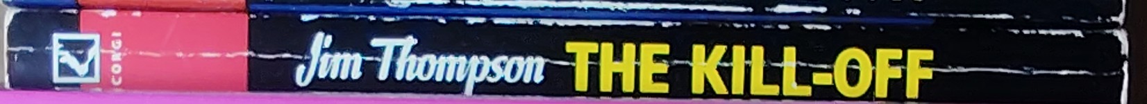 Jim Thompson  THE KILL-OFF spine of book image