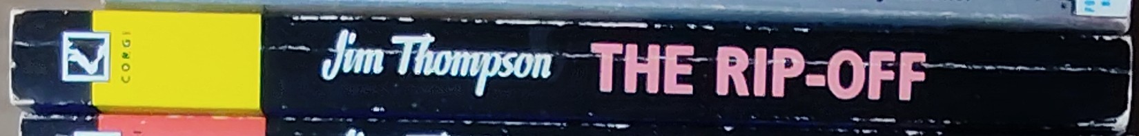 Jim Thompson  THE RIP-OFF spine of book image