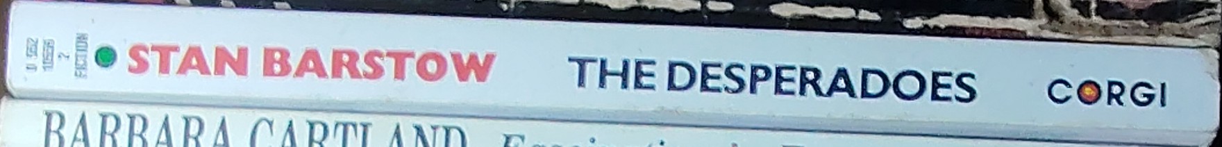 Stan Barstow  THE DESPERADOES (YTV) spine of book image