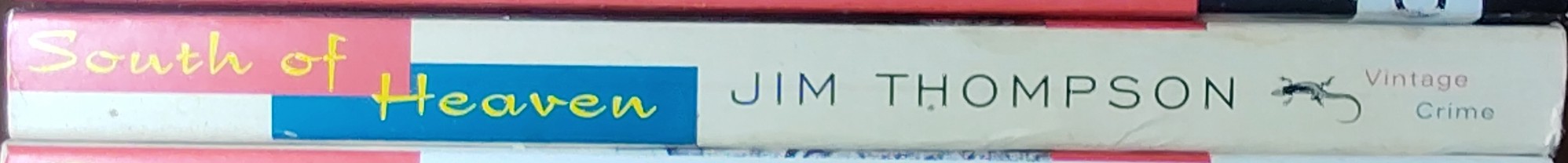 Jim Thompson  SOUTH OF HEAVEN spine of book image