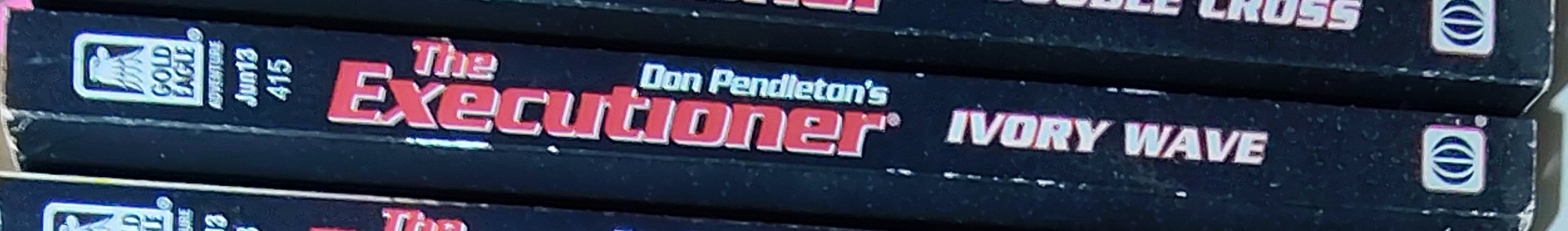Don Pendleton  THE EXECUTIONER: IVORY WAVE spine of book image