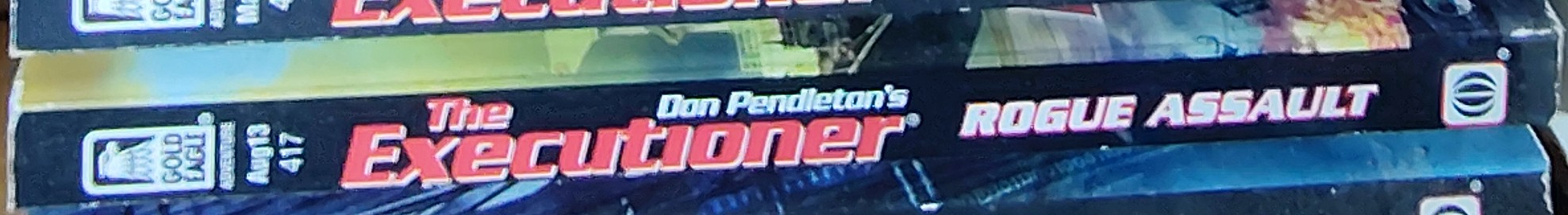 Don Pendleton  THE EXECUTIONER: ROGUE ASSAULT spine of book image