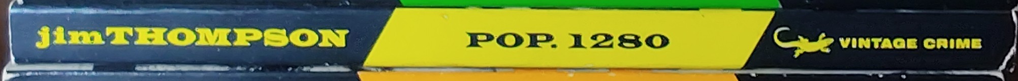 Jim Thompson  POP.1280 spine of book image