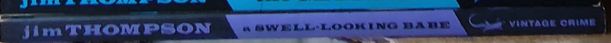 Jim Thompson  A SWELL-LOOKING BABE spine of book image
