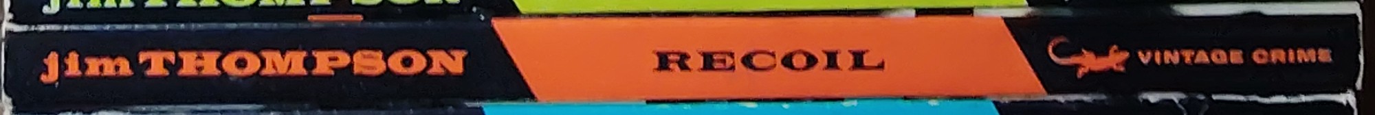 Jim Thompson  RECOIL spine of book image