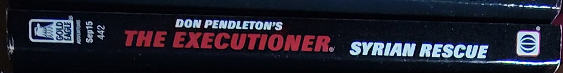 Don Pendleton  THE EXECUTIONER: SYRIAN RESCUE spine of book image