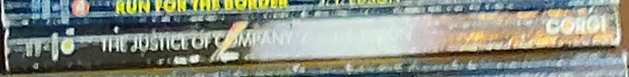 J.T. Edson  THE JUSTICE OF COMPANY 'Z' spine of book image