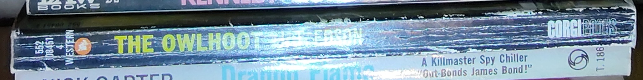 J.T. Edson  THE OWLHOOT spine of book image