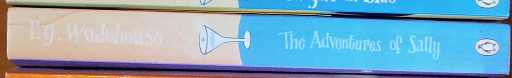 P.G. Wodehouse  THE ADVENTURES OF SALLY spine of book image